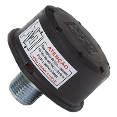 Filtro Ar M22 Msl10Ml Msv10Vl Rosca Ferro Tampa Plástica Com Elemento