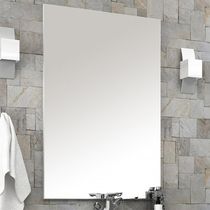 Espelho Para Banheiro Com Painel 60x80 Alfa B06 Branco - Lyam Decor