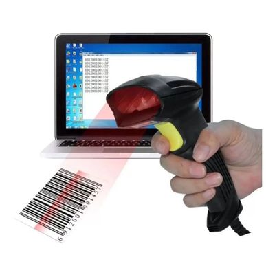 Leitor Código De Barras Laser Cabo Usb 1,8m Alta Precisão