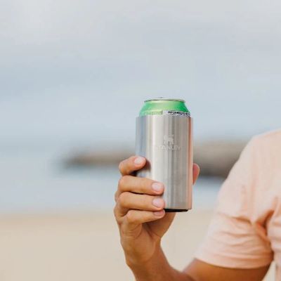 CAN COOLER STANLEY BAR EM AÇO INOXIDÁVEL 295ML - Stainless Steel