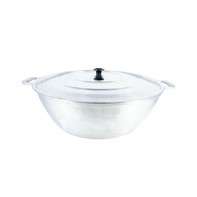 Tacho Panela Restaurante Alça Alumínio Fundido Polido 12cm
