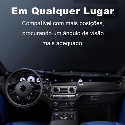 Suporte Magnético Mesa Veicular Dobramento Duplo Rotação 360° CJ-69