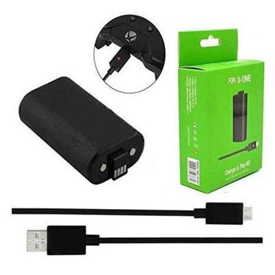Bateria Recarregavel Para Controle Xbox One Series X/s com Cabo Micro Usb - 1400Mah