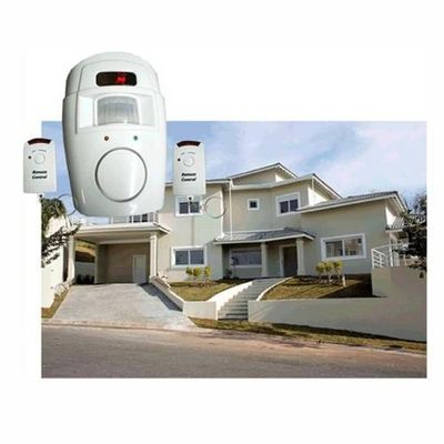 Kit 2 Unidades - Alarme Com Sensor De Presença Sem Fio Acompanha 2 Controles
