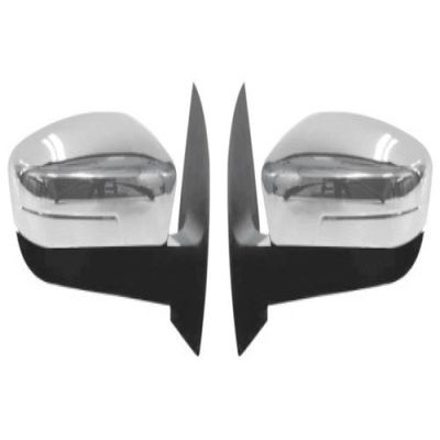 Aplique Cromado Capa Retrovisor Sem Pisca Volkswagen Fox Up Gol Par