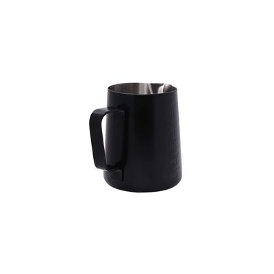 Leiteira Caneca Inox Preta Jarra Mini Bule 350ml