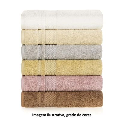 Toalha Banho Yves 70cm x 140cm Karsten Branco