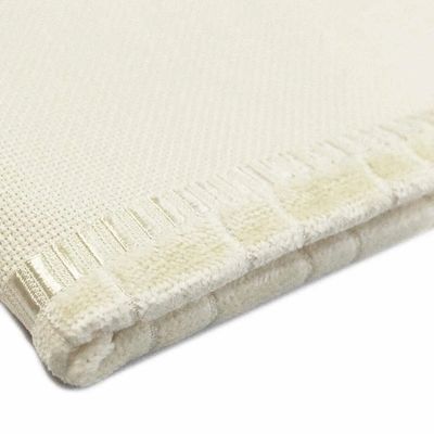 Toalha Banho Veludo Bordar Bella 70x140cm Marfim Dohler