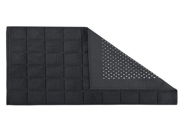 Toalha Piso Delicatta 50x100cm Teka Preto
