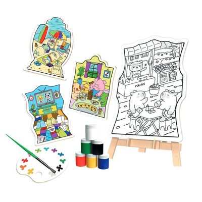 Super Kit Pintura Cozy & Comfy com Brindes