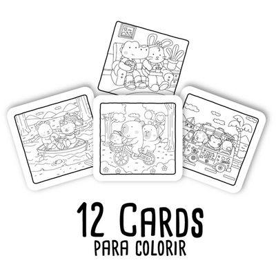 Super Kit Pintura Cozy & Comfy com Brindes