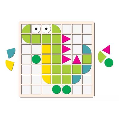 Mosaico Criativo Brinquedo Educativo Pedagógico Babebi
