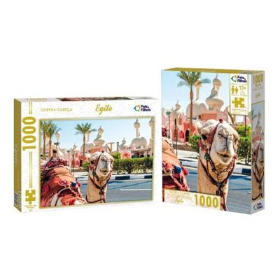 Quebra-Cabeça - 1000 peças - Egito - Pais e Filhos