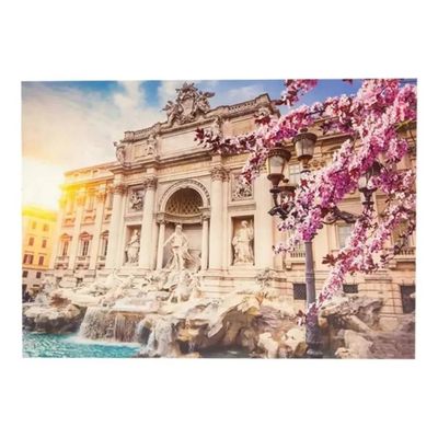 Quebra-Cabeça - 1000 peças - Fontana di Trevi - Pais e Filhos