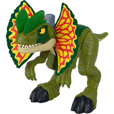 Imaginext Dilophosaurus Gigante Com Som E Luz Mattel - HVY16