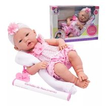 Boneca Baby Ninos Bebê Recém Nascida Cotiplás - 2032