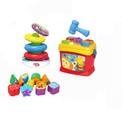 Bate Bate e Argola Brinquedo Pedagógico 2 Em 1 - MR 35777C179,90