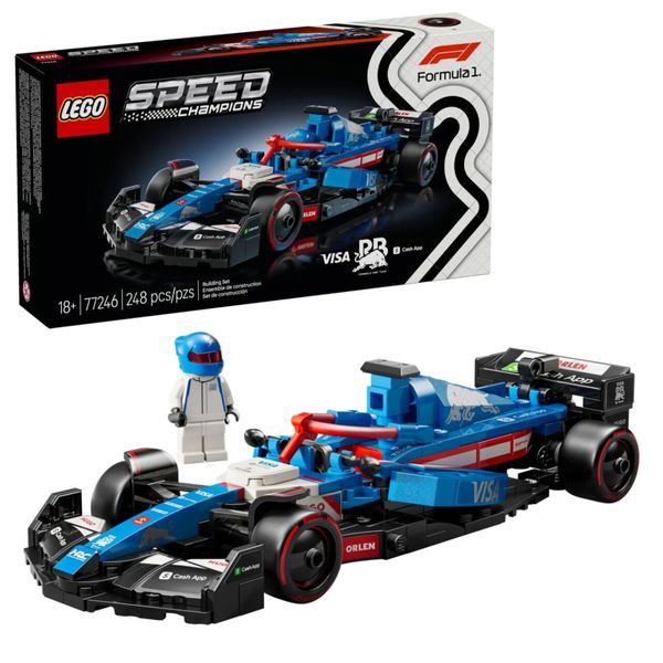 Lego F1 Visa Cash App RB VCARB 01 Speed Champions 248 Peças