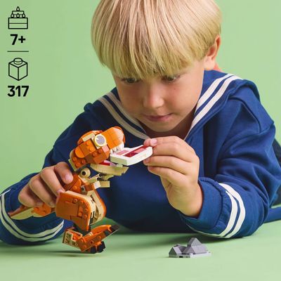 Lego Jurassic World 317 Peças Pequeno Comilão T-Rex - 76967