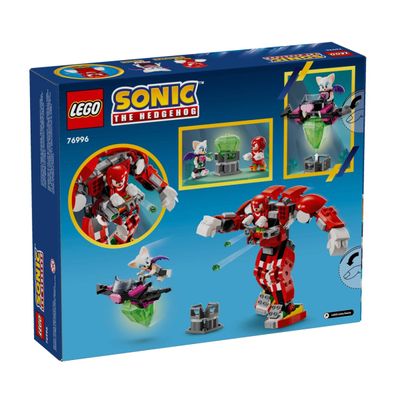 Lego Sonic 276 Peças Robô Guardião De Knuckles - 76996