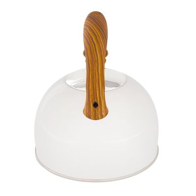 Chaleira Wood em Inox 2,5 Litros com Apito Mor Preto