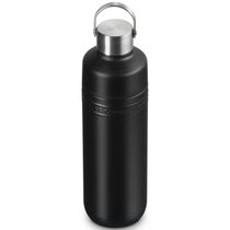 GARRAFA LE CREUSET TÉRMICA ON THE GO EM AÇO INOXIDÁVEL 1 LITRO MATTE BLACK 41066330000001