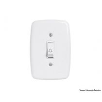 Pulsador Campainha Ideale Br C/Pl 3209