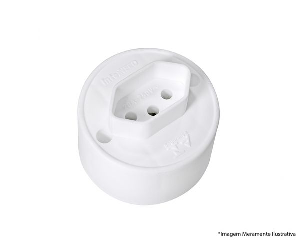 Tomada Sobrepor 2P+T 20A
