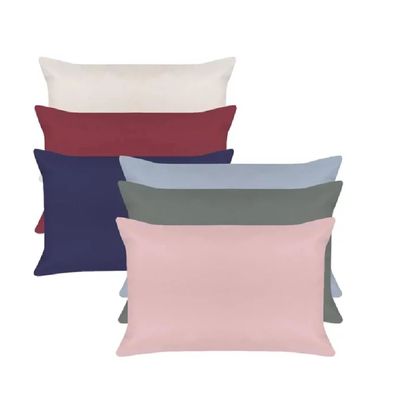 Kit 2 Fronhas Algodão Sortidas Lisa Premium Estamparia