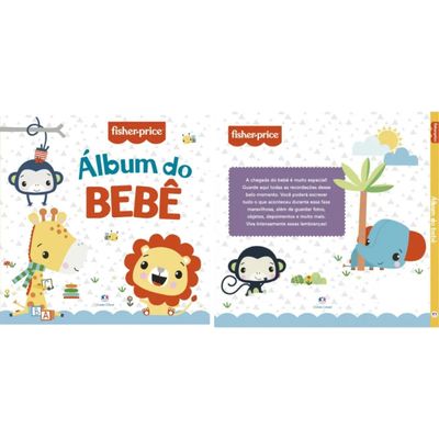 FISHER PRICE ÁLBUM DO BEBÊ - CIRANDA CULTURAL