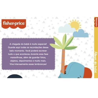 FISHER PRICE ÁLBUM DO BEBÊ - CIRANDA CULTURAL