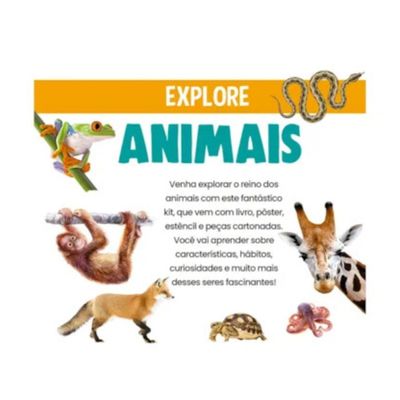 UM INCRÍVEL KIT DE ANIMAIS - CIRANDA CULTURAL