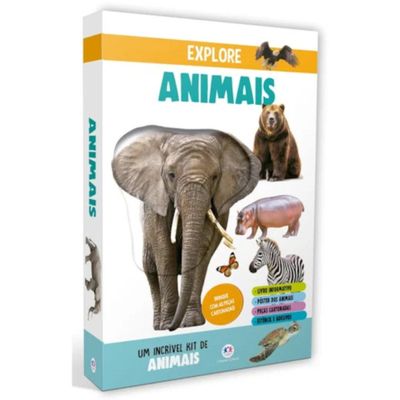 UM INCRÍVEL KIT DE ANIMAIS - CIRANDA CULTURAL