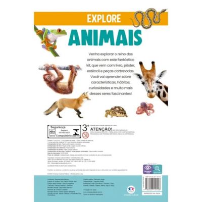 UM INCRÍVEL KIT DE ANIMAIS - CIRANDA CULTURAL