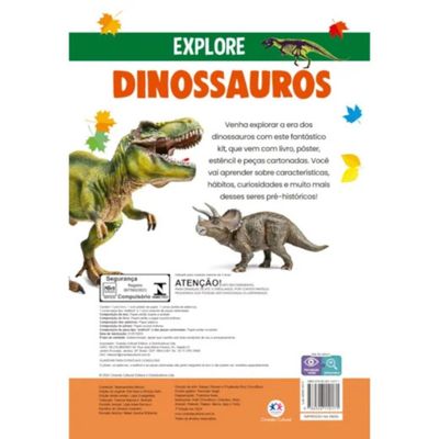 UM INCRÍVEL KIT DE DINOSSAUROS - CIRANDA CULTURAL