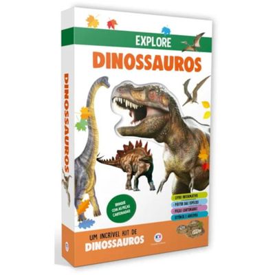 UM INCRÍVEL KIT DE DINOSSAUROS - CIRANDA CULTURAL