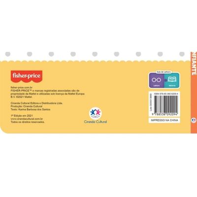 FISHER PRICE - QUANDO ME SINTO: CONFIANTE - CIRANDA CULTURAL