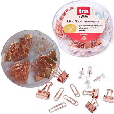 KIT MULTI SET OFFIICE HOLIC MOTIVARTE ROSÉ 75 UNI. - TRIS