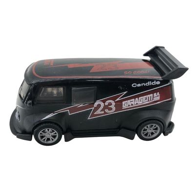 Mini Carrinho Pull Back Garagem S.A. Turbo Aventura - Preta 23