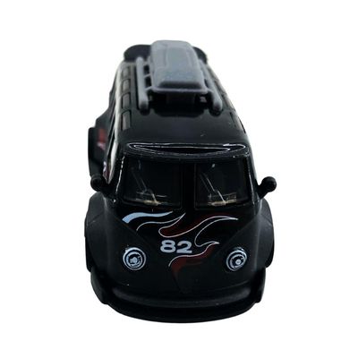 Mini Carrinho Pull Back Garagem S.A. Turbo Aventura - Preta 82
