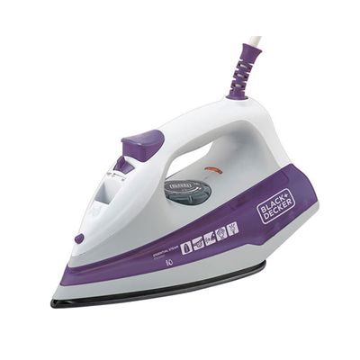 Ferro a Vapor com Revestimento Antiaderente Roxo 220V - Black&Decker