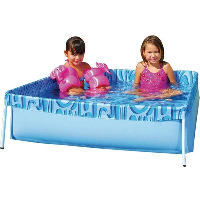 Piscina Estrutural de Lona Azul 400 Litros Mor