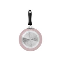 Frigideira Tramontina Tunis em Alumínio com Revestimento Interno Cerâmico Antiaderente e Externo Siliconado Rosa Trufado