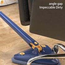 Mop giratório de 360 °, esfregão seco e úmido ajustável giratório de 360 graus, esfregão -C/ 2 Pads Microfibra