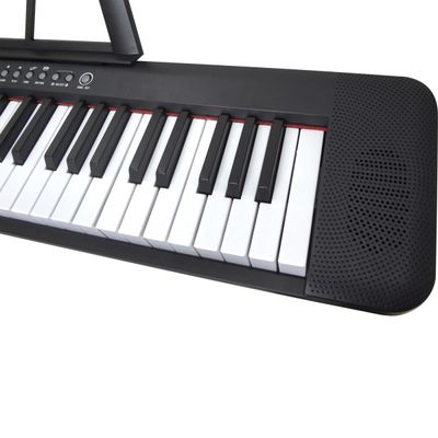 Teclado Musical Portátil 61 Teclas Rhythmic 50 Preto