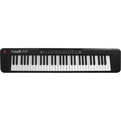 Teclado Musical Portátil 61 Teclas Rhythmic 50 Preto