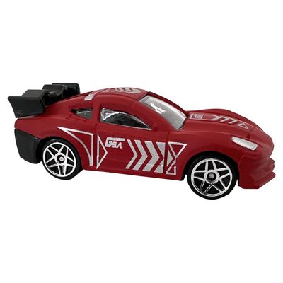 Mini Veículos Die Cast Garagem S.A. - Esportivo Vermelho Fosco