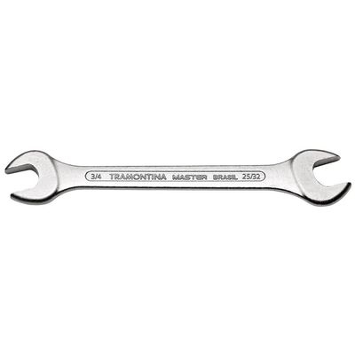 Chave Fixa 3/4x25/32" Tramontina com Corpo em Aço Especial Cromado