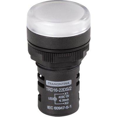 Sinalizador Tramontina TRD16-22DS/2 12 V Branco