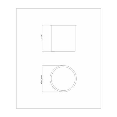 Pote Tramontina Cucina em Aço Inox sem Tampa 16 cm 3,4 L